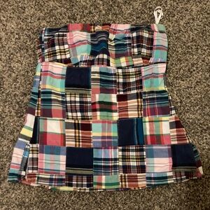 J. Crew Multicolor Cotton Tube Top